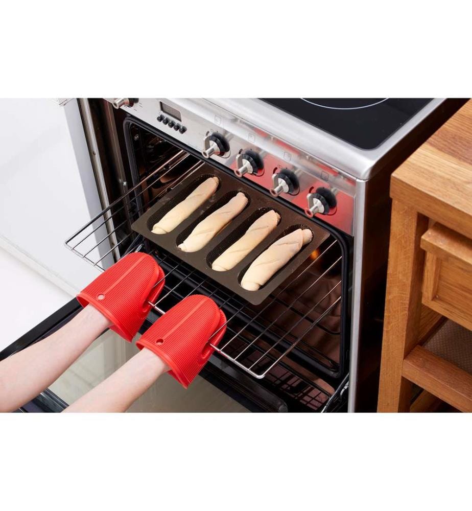 Set di 3 stampi per pane - Marrone