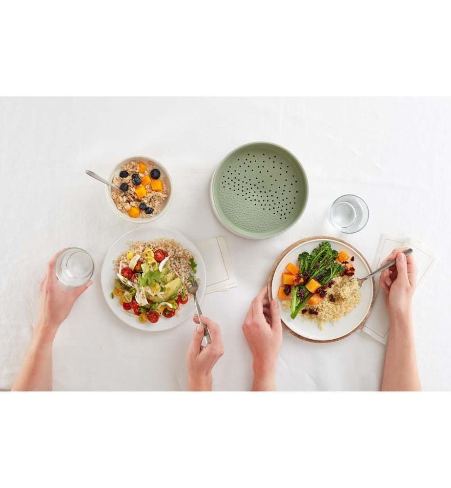 Mikrowellenkocher für Quinoa und Reis - Grün
