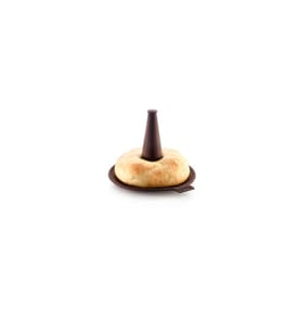 Set aus 6 Bagelformen - Braun