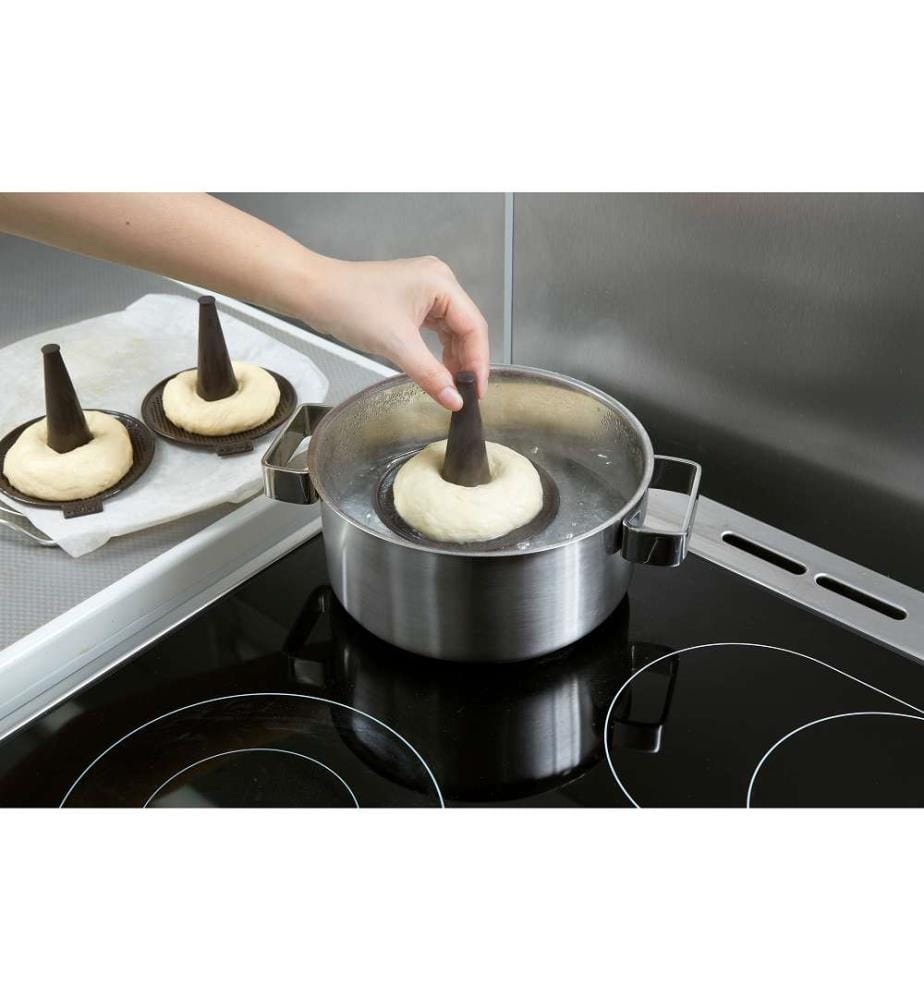 Set di 6 stampi per bagel - Marrone