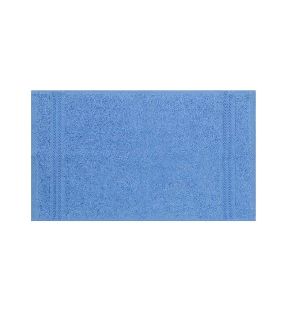 Lot de 6 Linges de Toilette - Bleu