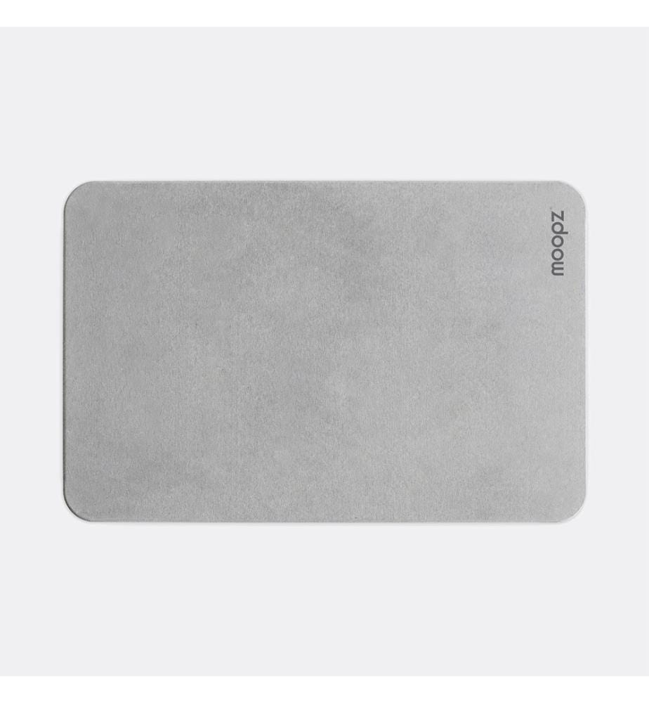 Kieselgur-Badematte - 60 x 40 x 1 cm - Grau