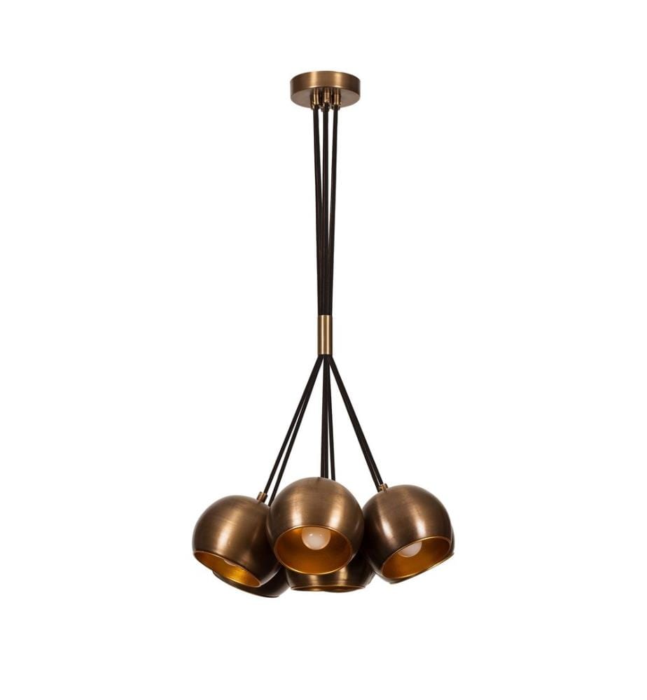 Kronleuchter, Vintage, Metallgehäuse