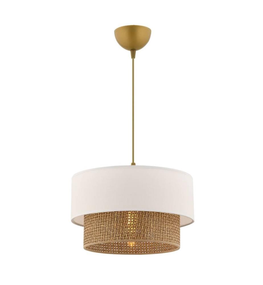 Lustre - Beige et blanc