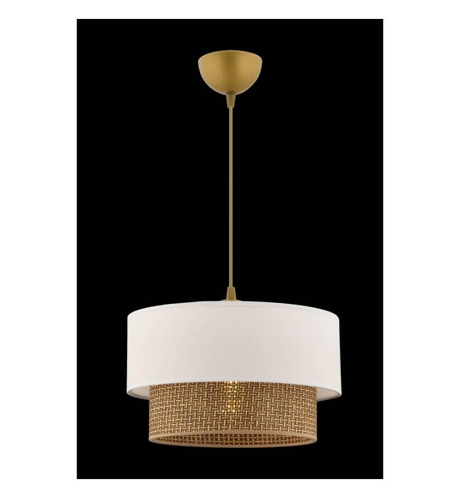 Lustre - Beige et blanc