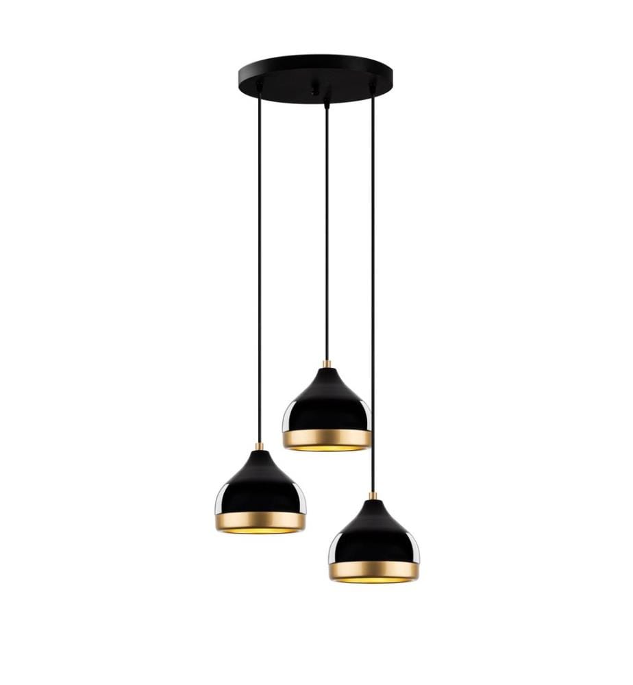 Lustre, noir, CORPS EN MÉTAL