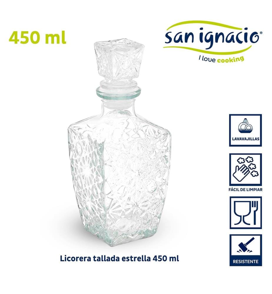 Dekanter für Likör Kollektion VIVALTO 450 ml - Transparent