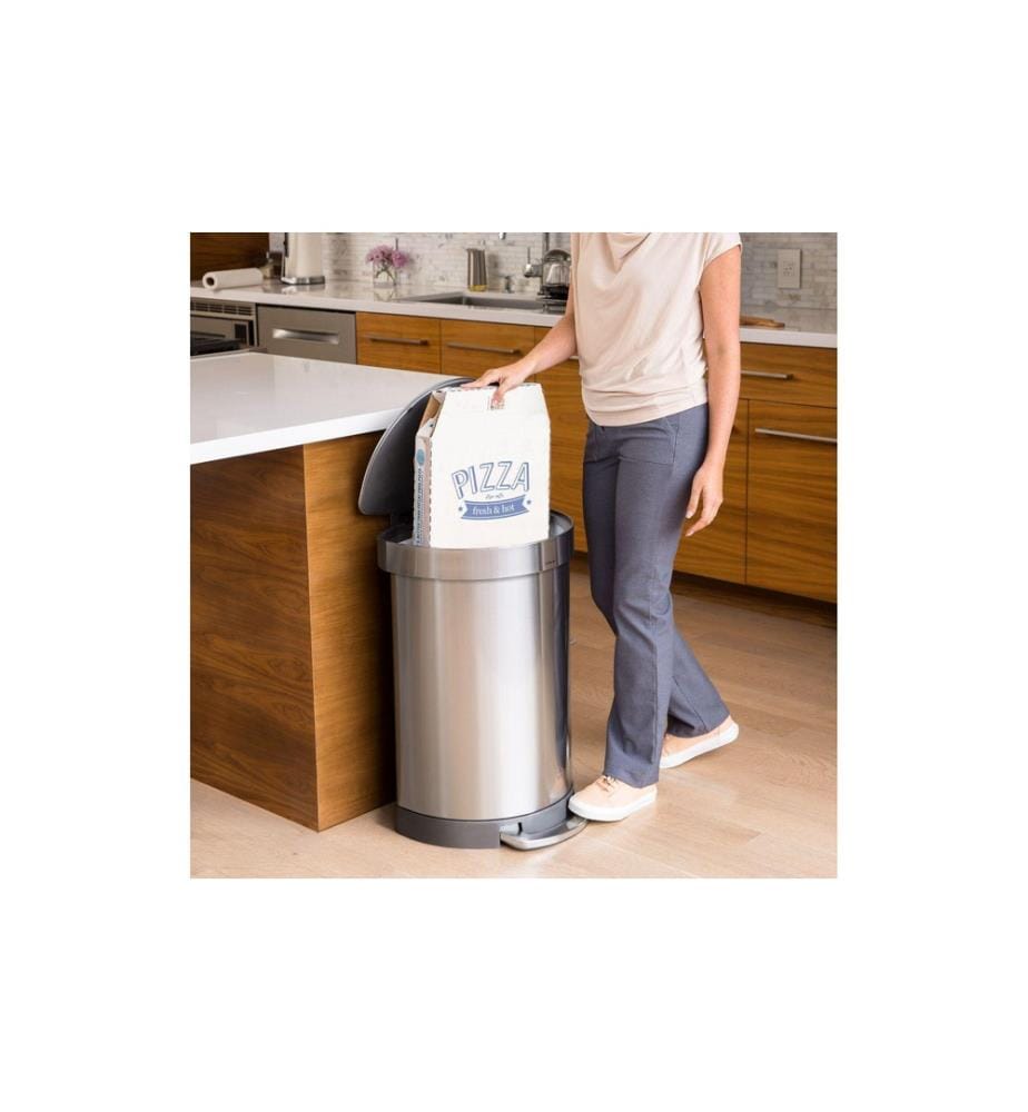 Treteimer CW2029 60 Liter, Silber