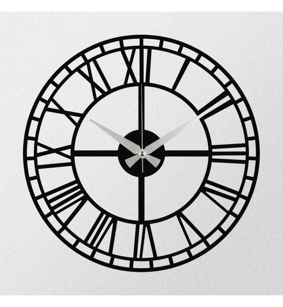 Wanduhr – Schwarz