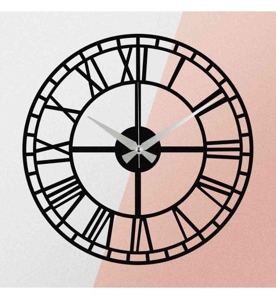 Wanduhr – Schwarz