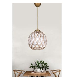 Lustre - Blanc et argent