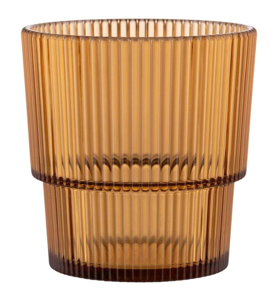 Set von 12 Unico Gläsern - 300 ml / Schokolade / 3 zufällige Farben