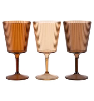 Set aus 12 Unico-Bechern - 400 ml / Schokolade / 3 zufällige Farben
