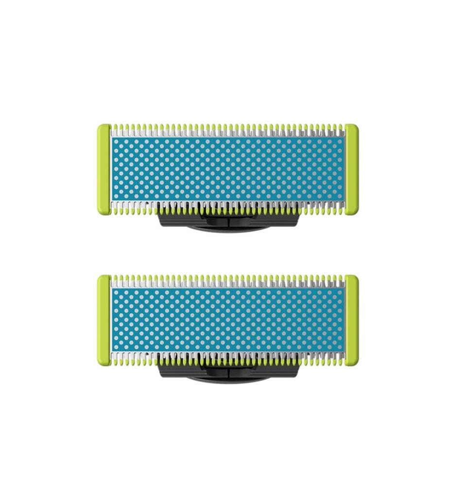 OneBlade lame de rechange set de 2 - bleu et vert