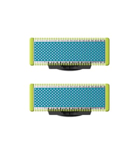 OneBlade lame de rechange set de 2 - bleu et vert
