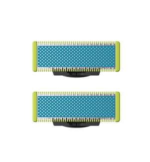 OneBlade lame de rechange set de 2 - bleu et vert