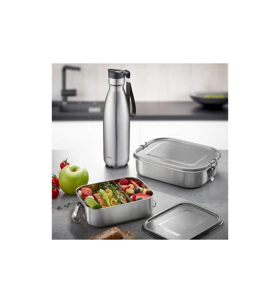 GEFU Endure Lunchbox Silver, 1000 ml