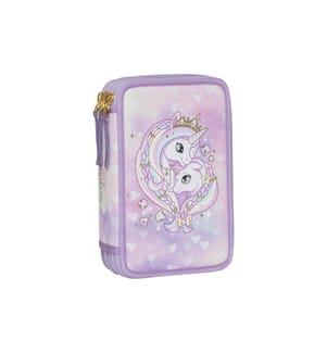 Beckmann Etui Classic Triple Unicorn Princess, 28-teilig