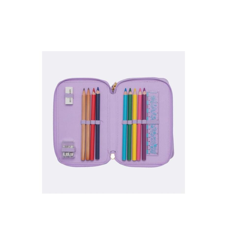 Beckmann Etui Classic Triple Unicorn Princess, 28-teilig