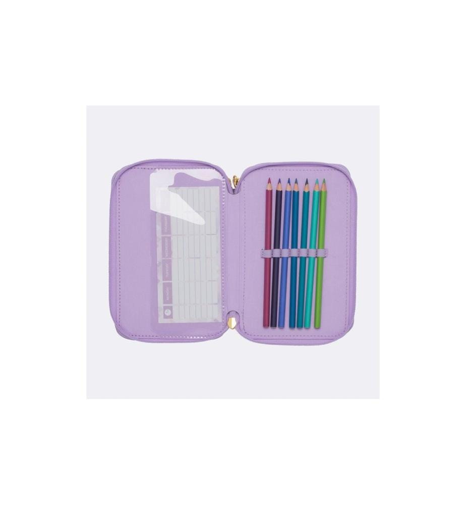 Beckmann Etui Classic Triple Unicorn Princess, 28-teilig