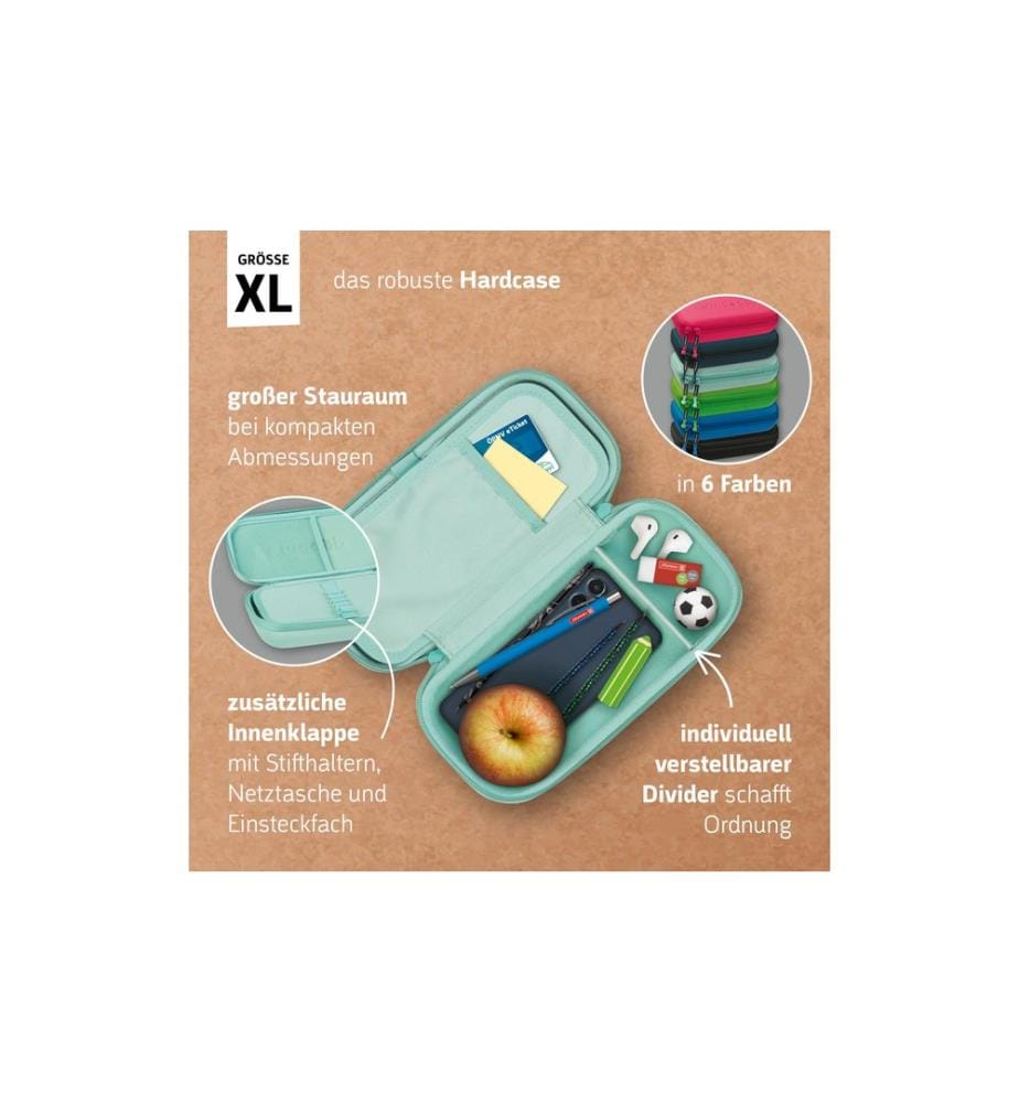 Brunnen Schlamperetui s'maepp XL Hardcase Colour Code Onyx