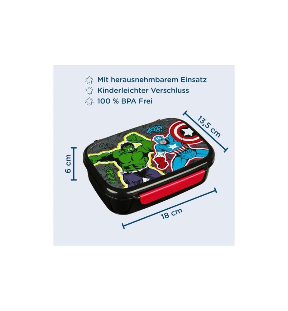 Scooli Lunchbox Avengers Multicolor