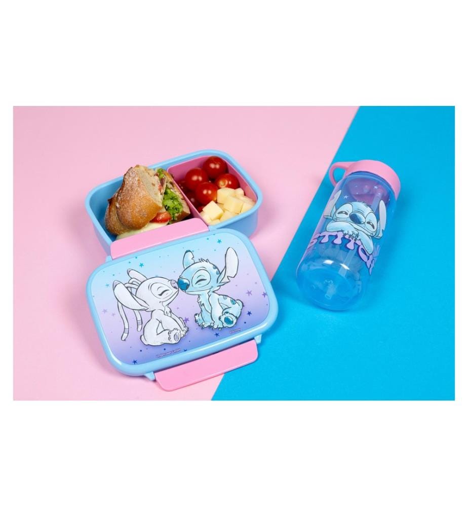 Scooli Lunchbox Lilo und Stitch Hellblau