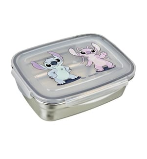 Undercover Lunchbox Edelstahl Lilo & Stitch Silber/Grau