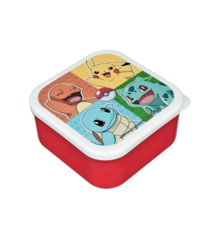 Lot de 3 boîtes à lunch Pokemon Undercover