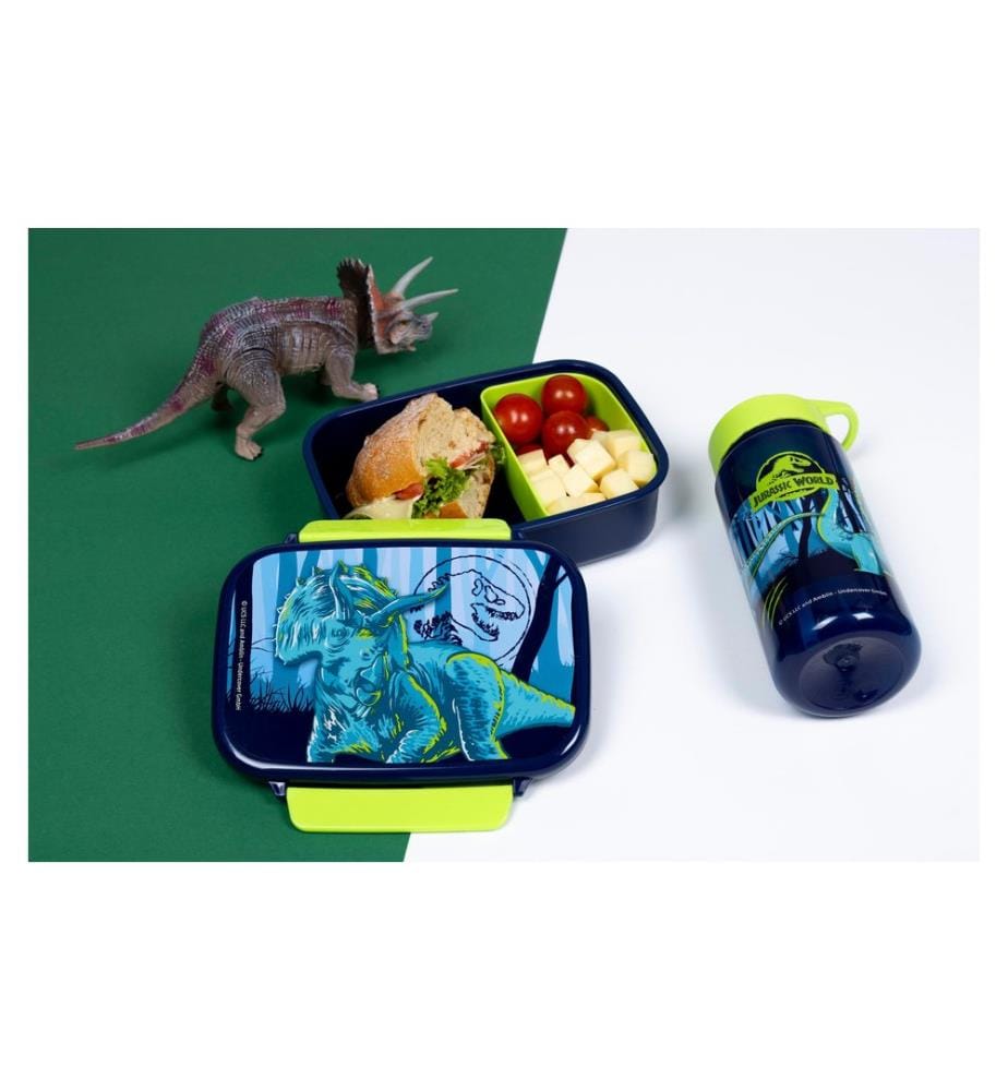 Scooli Boîte casse-croûte Jurassic World Bleu foncé