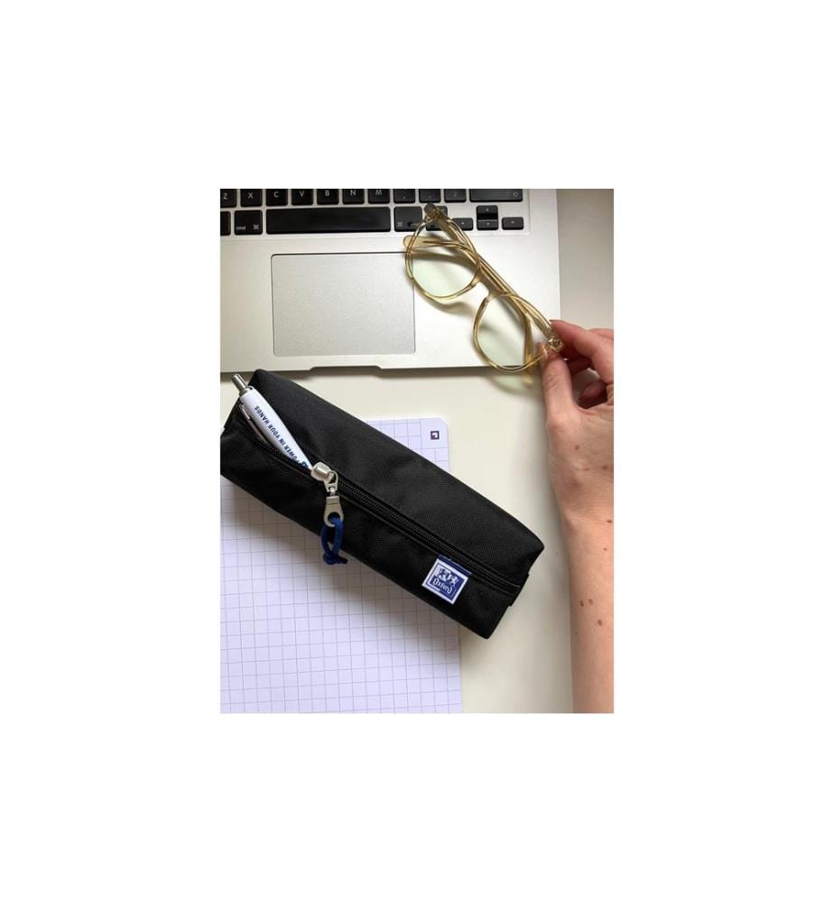 Oxford Trousse d'écolier Kangoo Rectangulaire, Noir