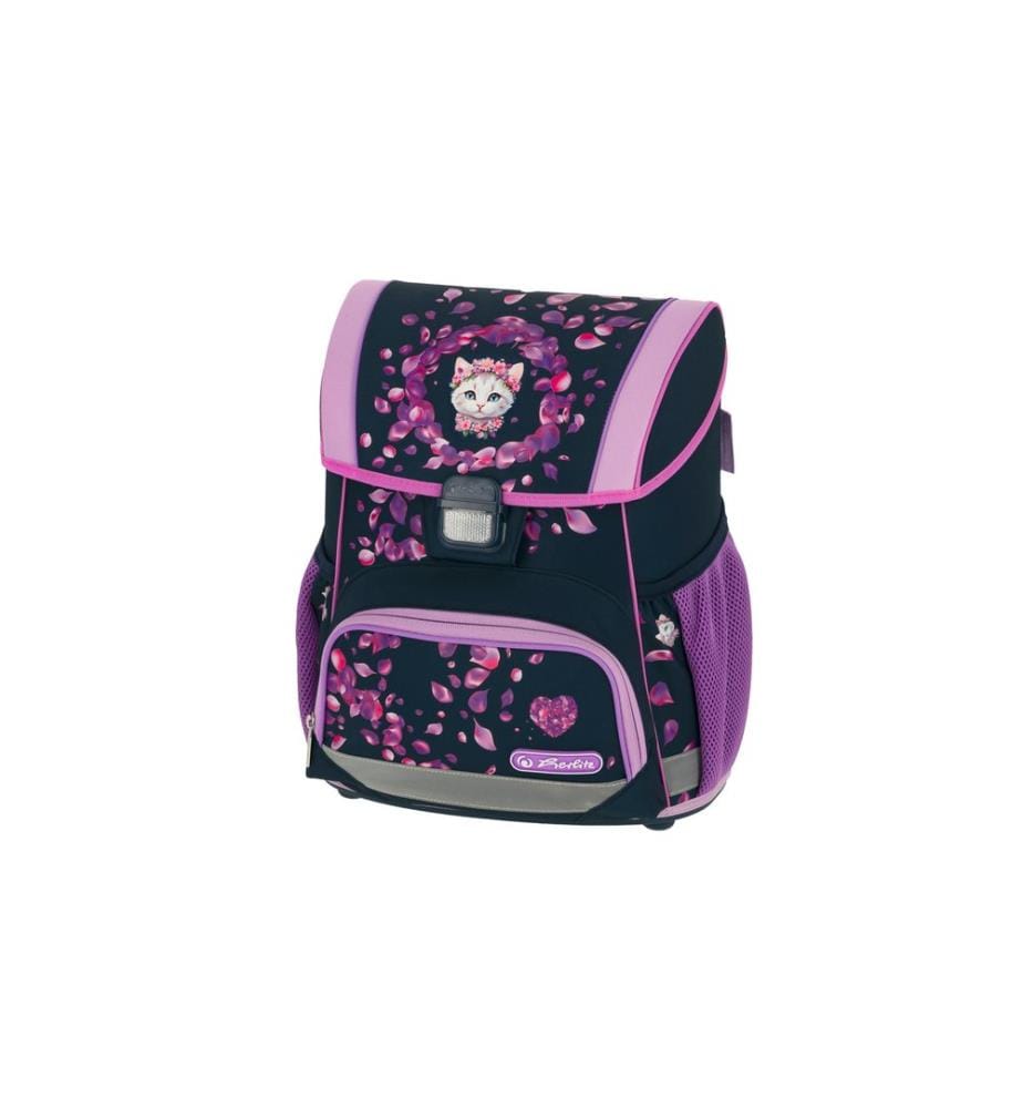 Herlitz Schulrucksack-Set Loop Plus Blossom Dance 4-teilig Set, 17 l