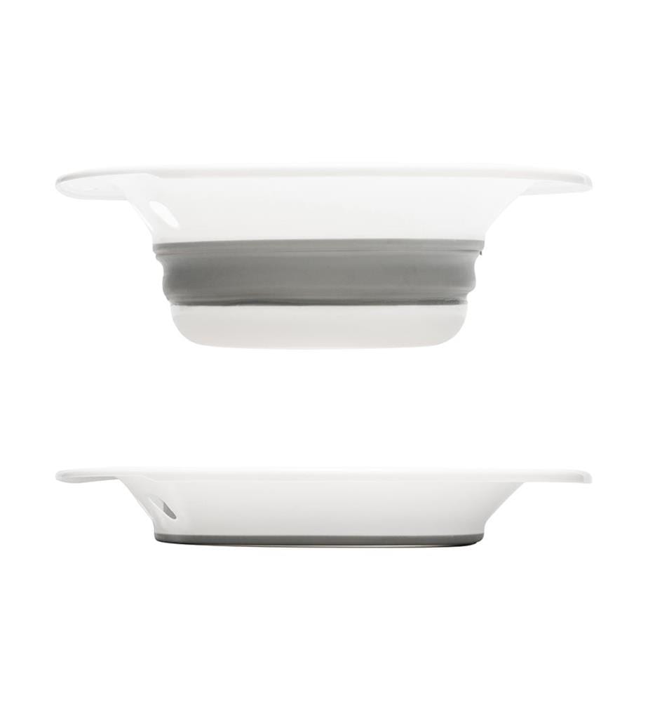 Bidet portable pliable pour WC Fopobi - Blanc et gris
