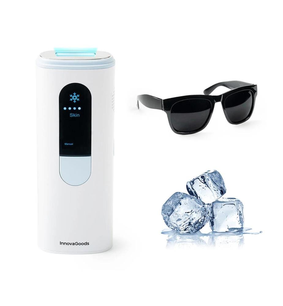 Épilateur à lumière pulsée avec fonction de refroidissement et accessoires Kulepil - Blanc