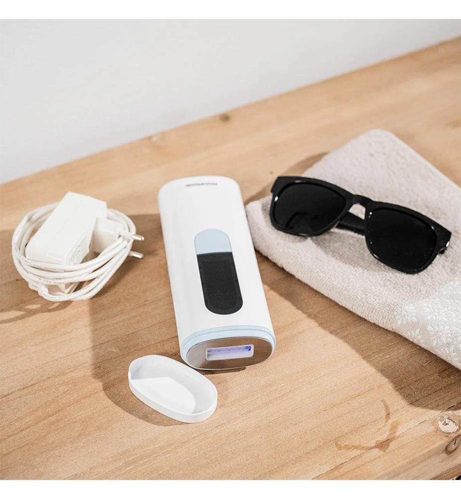 Épilateur à lumière pulsée avec fonction de refroidissement et accessoires Kulepil - Blanc