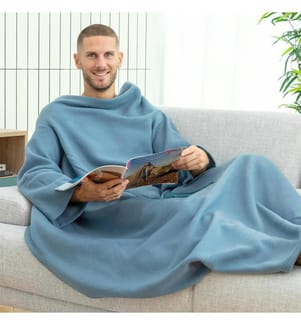Individuelle Ärmeldecke mit Zentraltasche Faboulazy