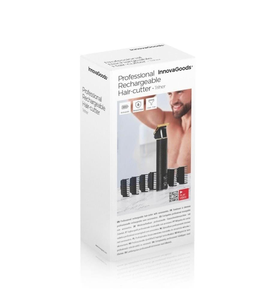Tondeuse à Cheveux Professionnelle Rechargeable avec Accessoires Triher