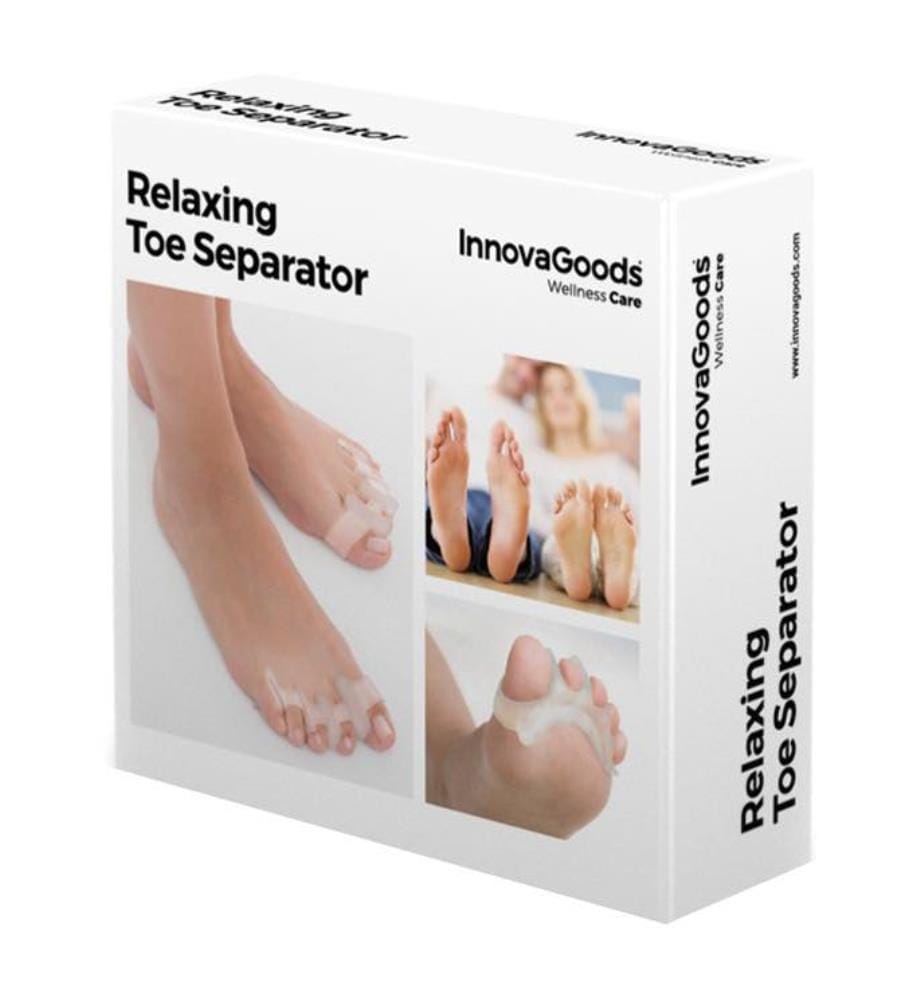 Entspannende Zehentrenner (2er-Pack) - Transparent