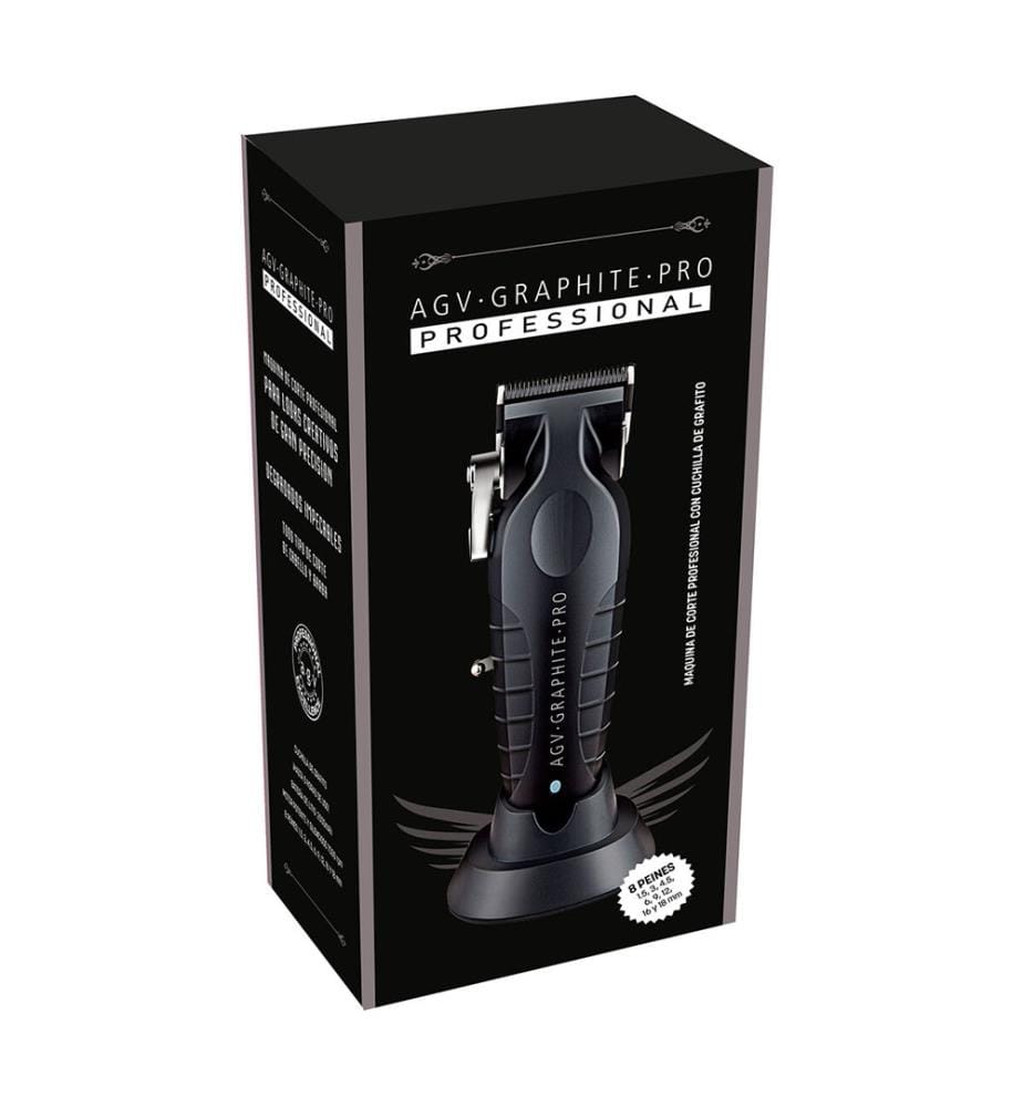Tondeuse professionnelle avec lame en graphite 5W - Noir