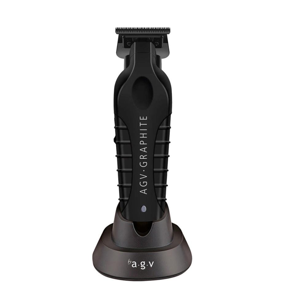 Tondeuse professionnelle avec lame en graphite 5W Basede recharge - Noir
