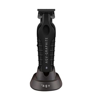 Tondeuse professionnelle avec lame en graphite 5W Basede recharge - Noir