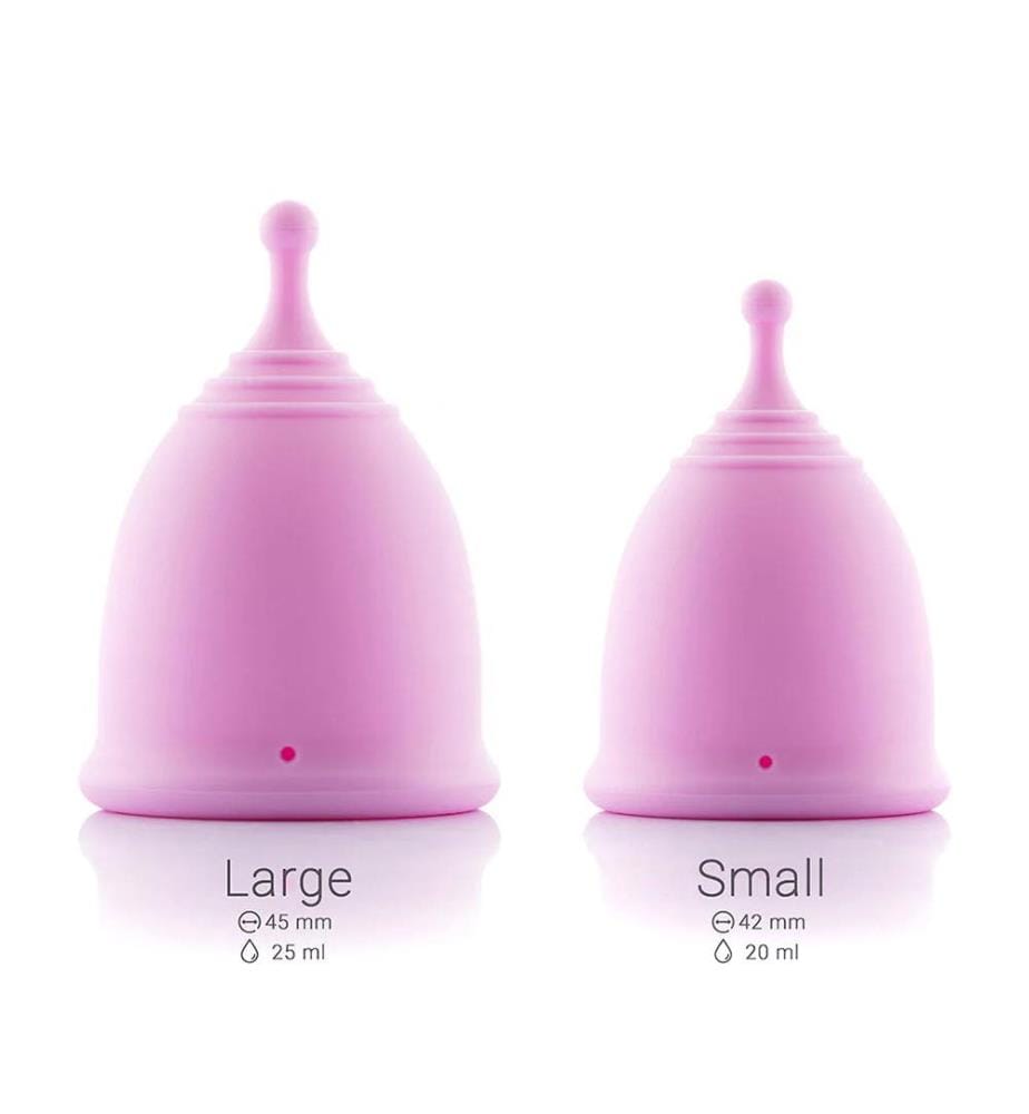 Menstruationstasse mit Zubehör Kuppy - S - Violett