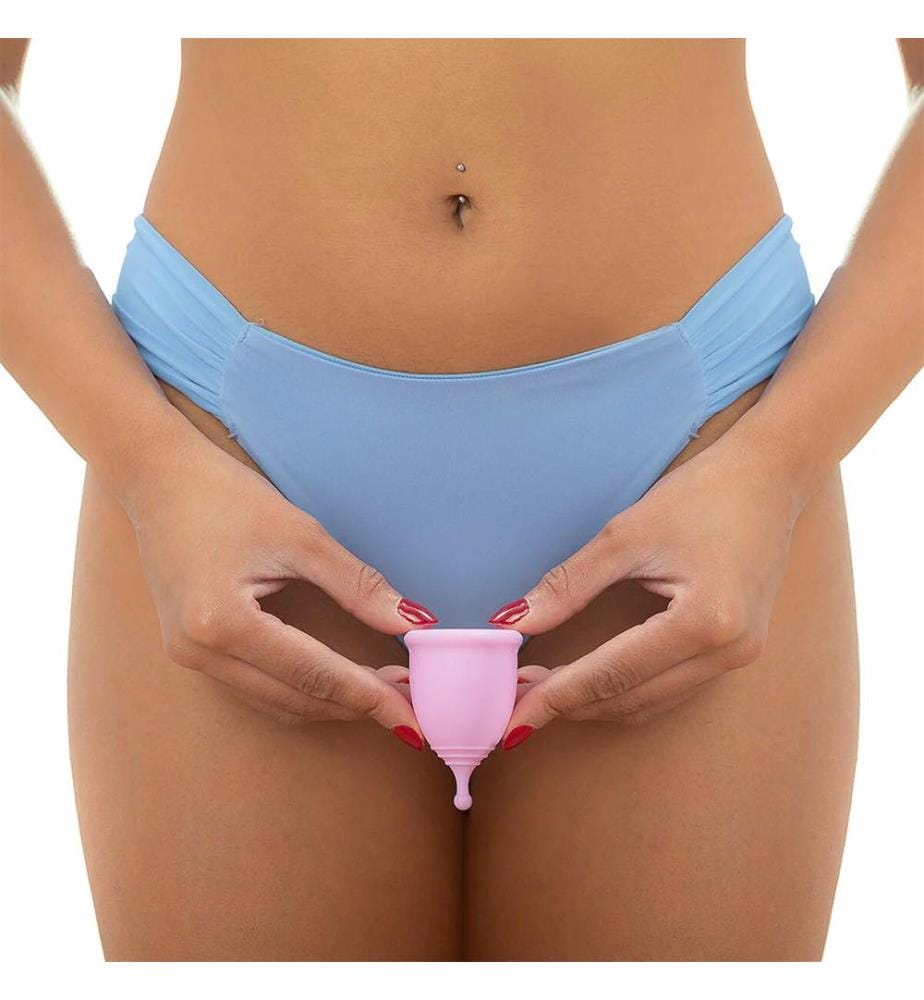 Menstruationstasse mit Zubehör Kuppy - L - Violett
