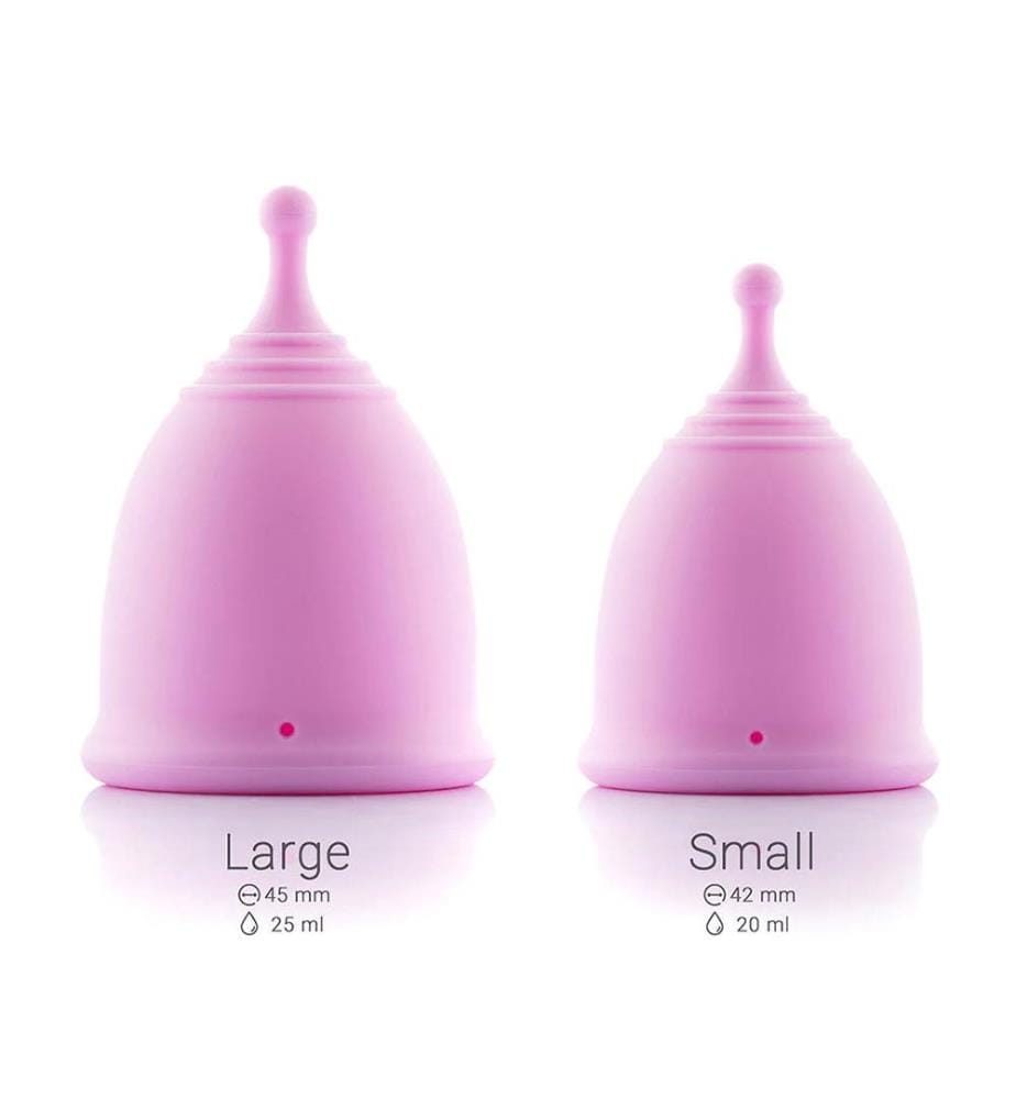 Menstruationstasse mit Zubehör Kuppy - L - Violett