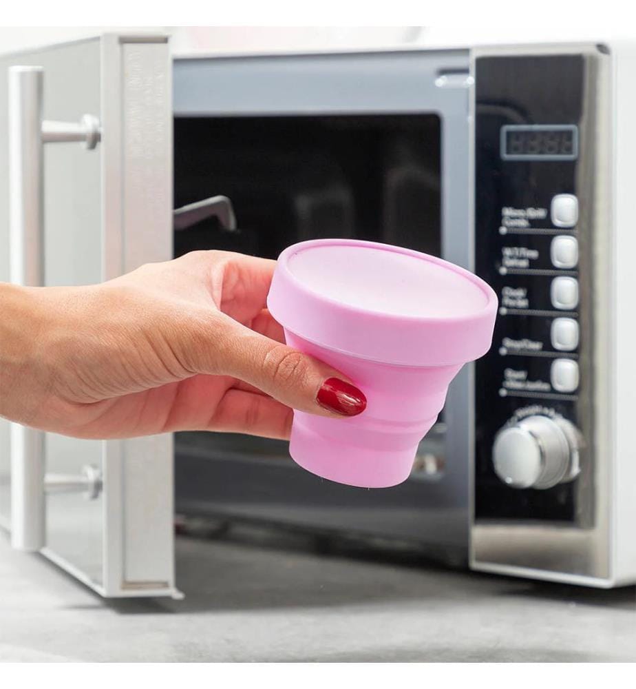 Menstruationstasse mit Zubehör Kuppy - L - Violett