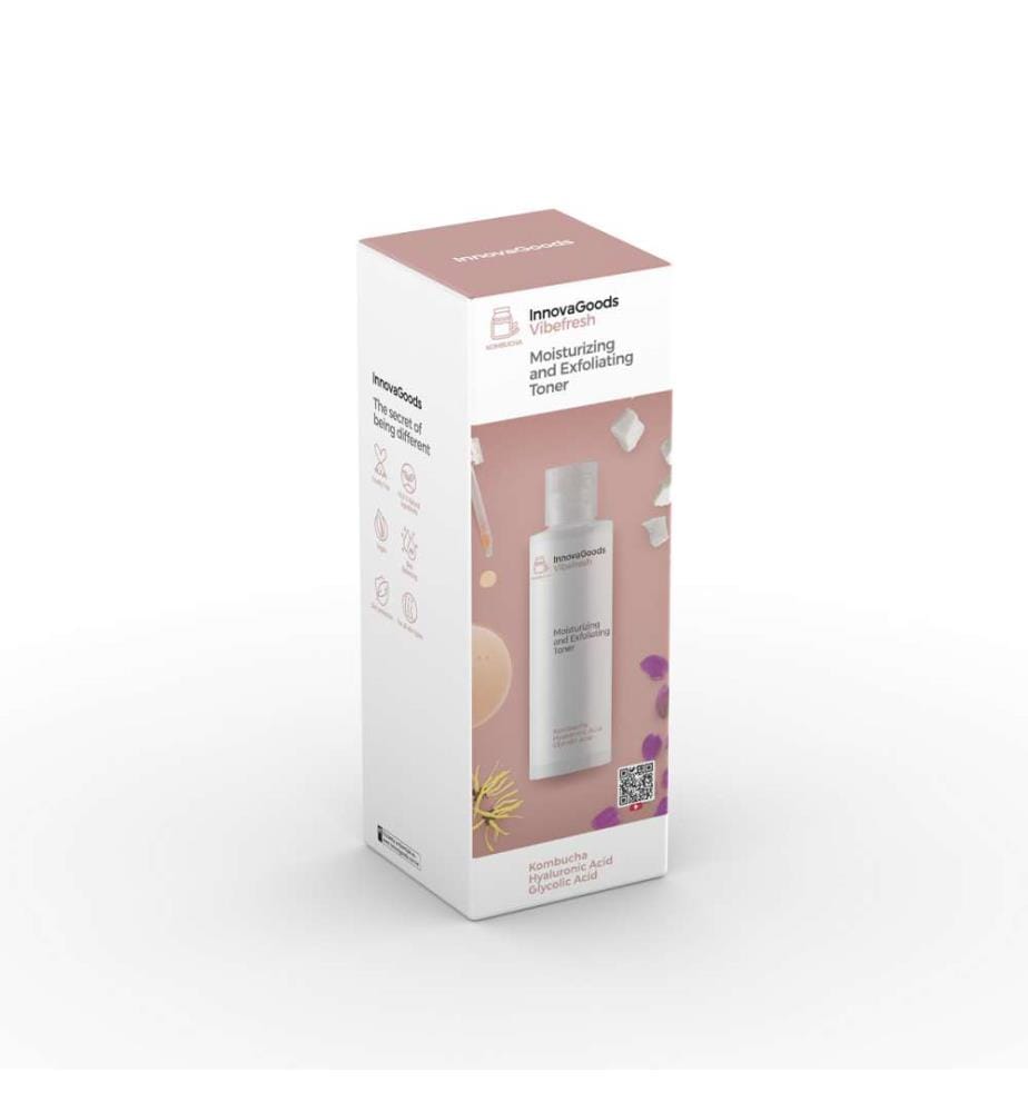 Feuchtigkeitsspendendes und peelendes Gesichtswasser Vibefresh Kombucha 150 ml