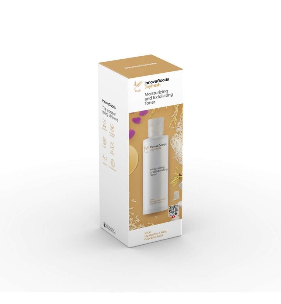 Feuchtigkeitsspendendes und exfolierendes Gesichtswasser Joyfresh Rice 150 m