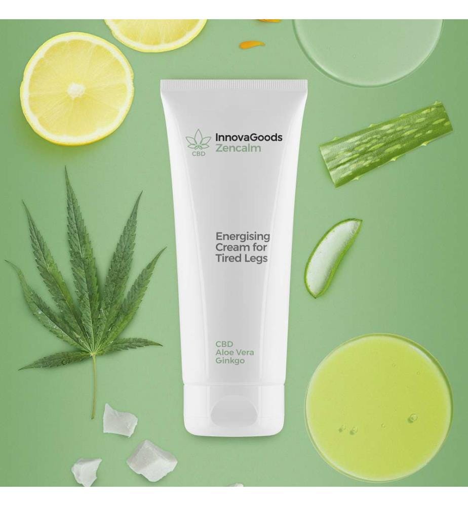 Energizing Cream für müde Beine Zencalm CBD 200 ml