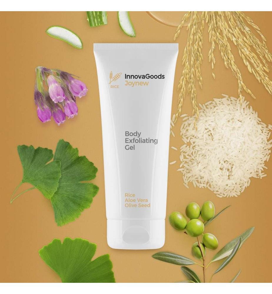 Exfoliating Body Gel Joynew Rice 200 ml
