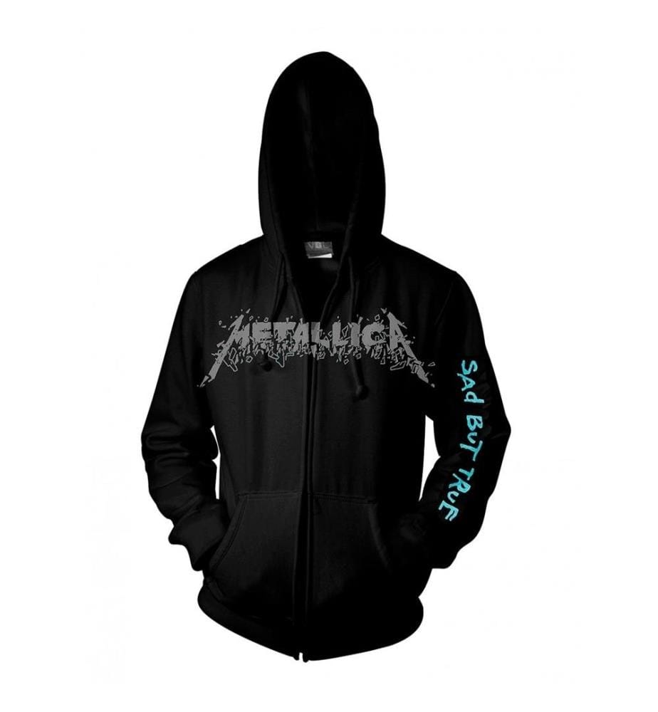 Metallica - "Sad But True" Hoodie mit durchgehendem Reissverschluss für Herren/Damen Unisex